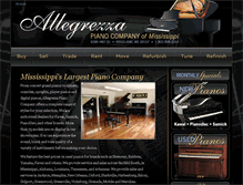 Tablet Screenshot of allegrezzapiano.com